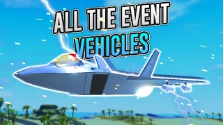 Military Tycoon All Event Vehicles