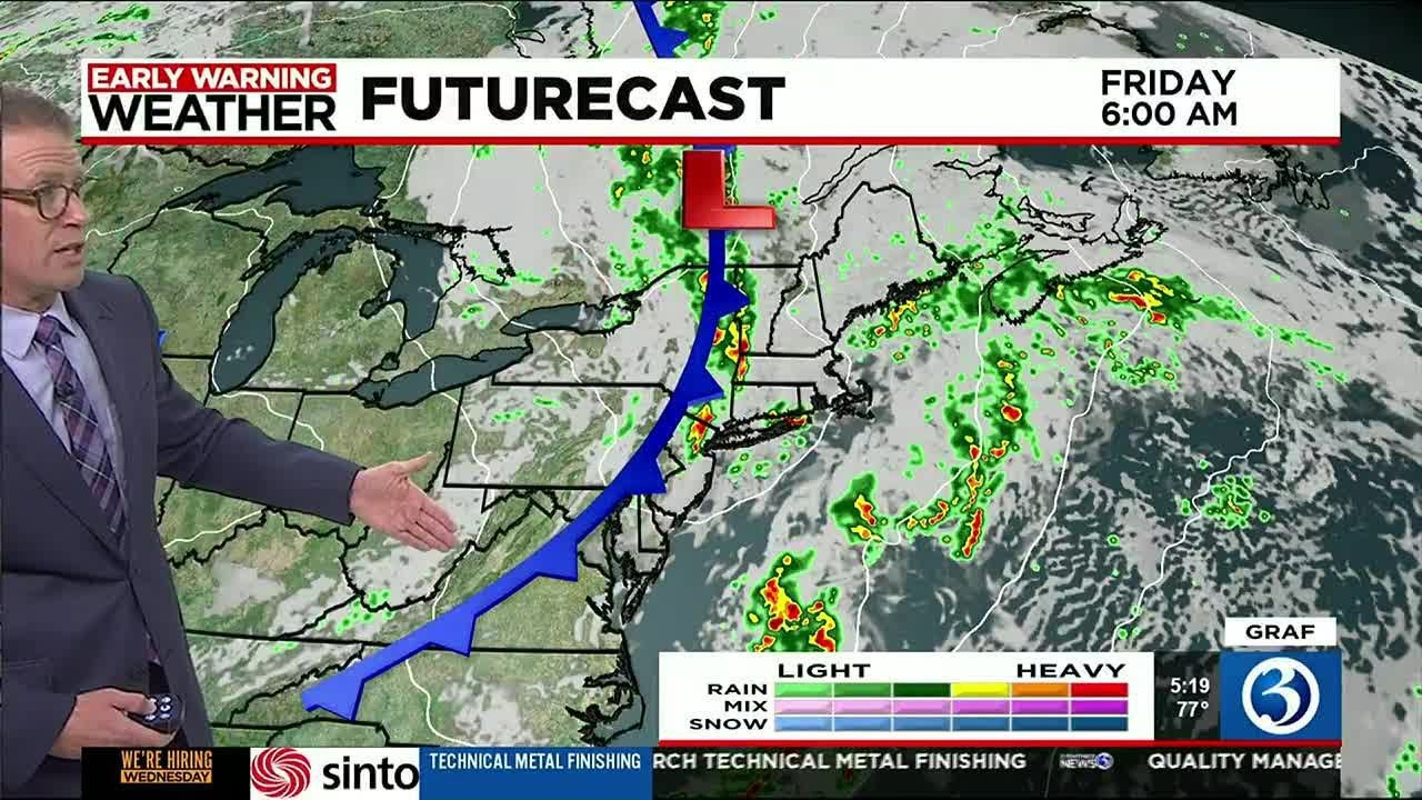 FORECAST: Isolated showers possible Thursday; Friday to get off to ...