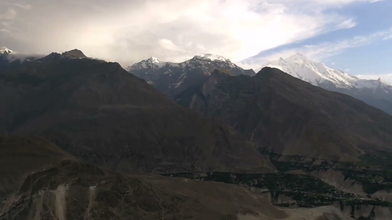 Beautiful view of Eagle Nest Hunza