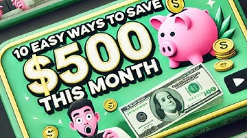 10 Easy Ways to Save $500 this Month