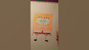 How to draw spongebob squarepants drawing#viralshorts#art#shorts#shortsvideo#shortsfeed#drawing