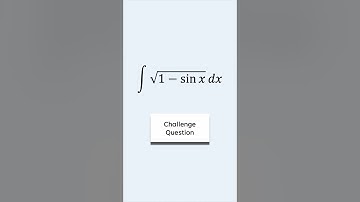 Integral of √ (1 - sinx) dx