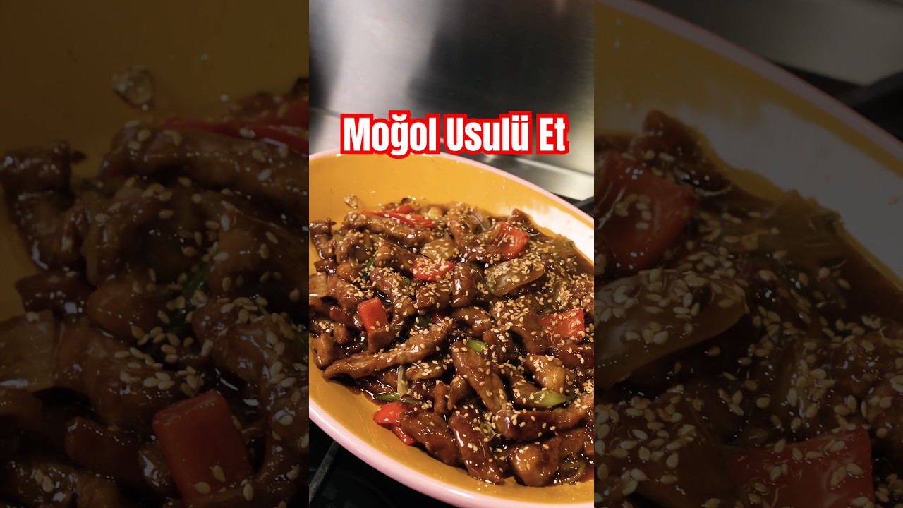 İnanılmaz oluyor 🔥 Moğol Usulü Et