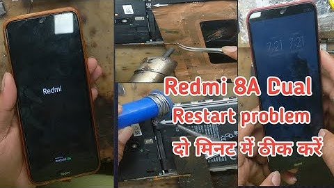 Redmi 8A Dual Automatic restart problem//Redmi 8A Dual Restart solution