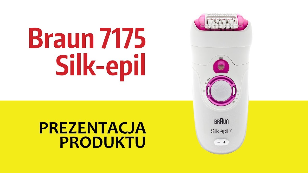 Depilator BRAUN 7175 Silkepil 7 YouTube