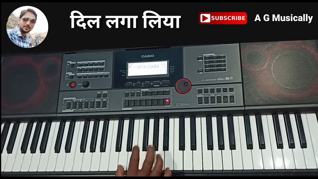 Dil Laga Liya keyboard Instrumental Song | Dil Hai Tumhara ...