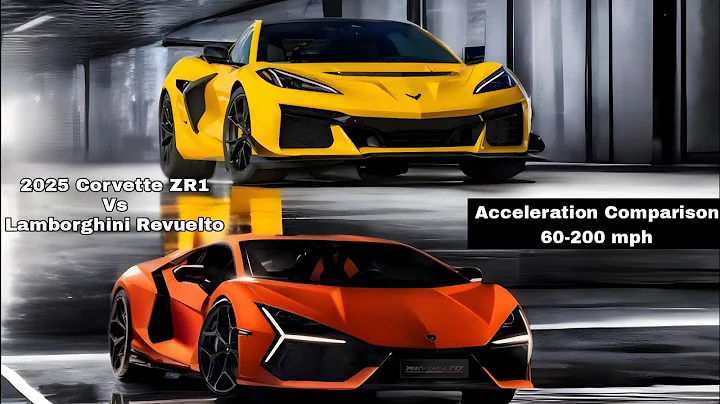 Corvette C8 ZR1 Vs Lamborghini Revuelto 60-200 MPH Acceleration Comparison