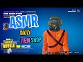 Asmr fortnite new lethal company employee skin daily item shop  relaxing whispering 