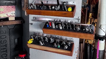 Sliding Router Bit Storage Block