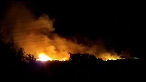 Courtesy: Patricia Harmon -Crews respond to fire i...