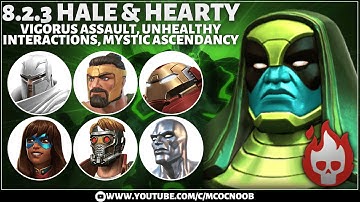 MCOC Act 8.2.3 - Hale & hearty, Vigorous Assault, Unhealthy Interactions & Mystic Ascendancy - Ronan
