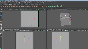 Model House in Maya for Unity
