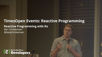 Ben Christensen on Reactive Programming with RxJava (TimesOpen: Reactive Programming)