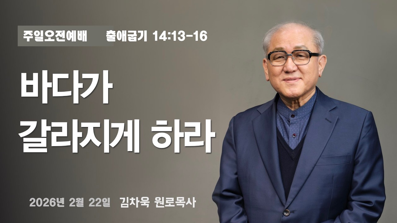 2026년 2월 22일 예일교회 오전예배 풀영상