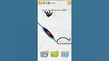 How Could he be Safe  | Help him||Draw 2 Save| #shorts #gameplay #relaxing #shortfeed #safe