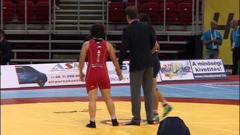 SWWC2013 / Gozal ZUTOVA - Elmira Sizdikova (KAZ) - FW 67 kg, 1/8 final match