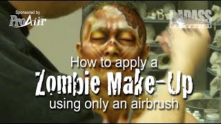 Airbrush Zombie for Haunts