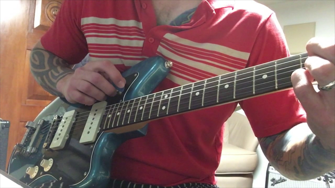 Fender "Magnificent 7" American Special Jazzmaster with Bigsby DEMO - Orange Rockerverb MKIII