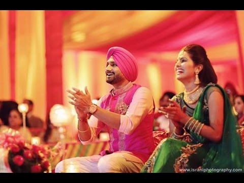 Harbhajan Singh and Geeta Basra wedding Video