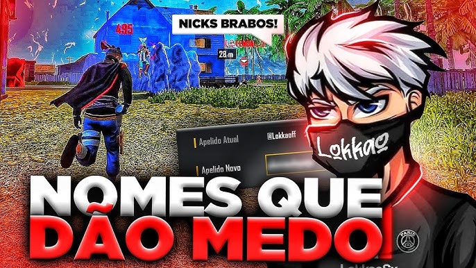 nomes que dao medo no free fire