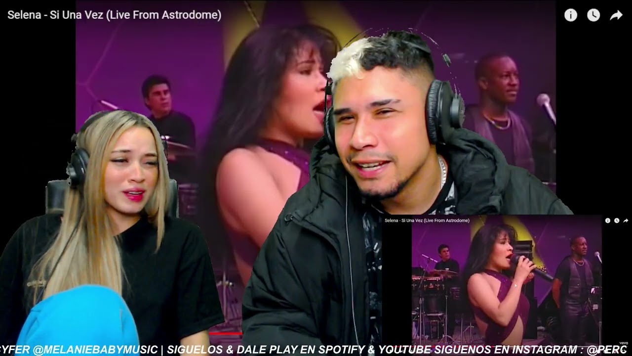 Si Una Vez (Live From Astrodome) Selena || REACCIÓN