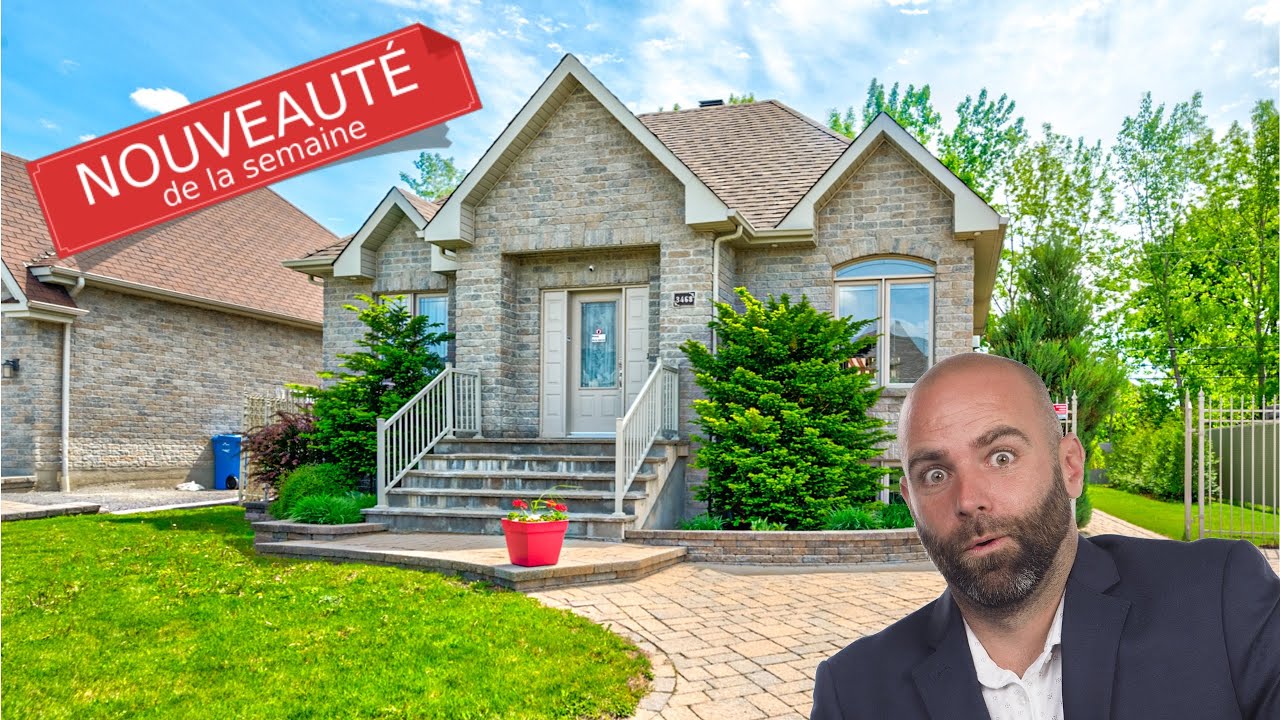 Maison bungalow à vendre à SaintHubert 669 000 YouTube