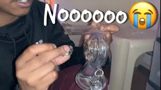 ENAIL BREAKS DAB RIG!
