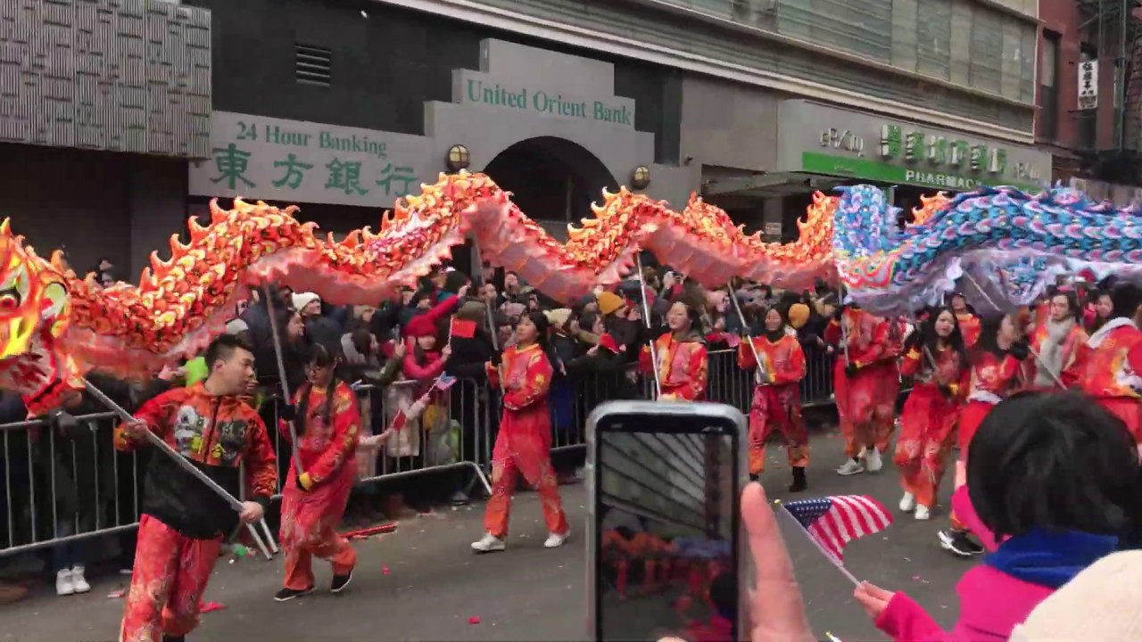 NYC CNY Parade Dragons YouTube