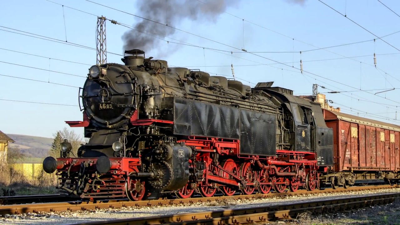 Steam trips, March 2017 - Locomotive 46.03