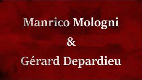 Gerard Depardieu Manrico Mologni Rosa. Seulement C...
