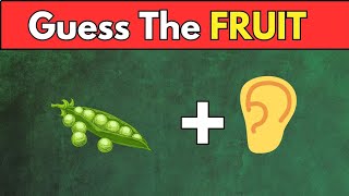 Guess The Fruit By Emoji 🍉 || Fruit Emoji Quiz Challenge 🍌🥭 by QuizMoji Challenge 😃 724 views 5 months ago 5 minutes, 27 seconds
