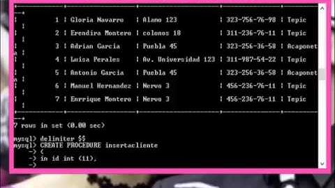 Funciones y Procedimientos en Mysql