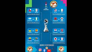 🏆 ¡Emoción total en Chile! Arrancan  Octavos de Final del Mundial Sub-20 ⚽ #MundialSub20 #Chile2025