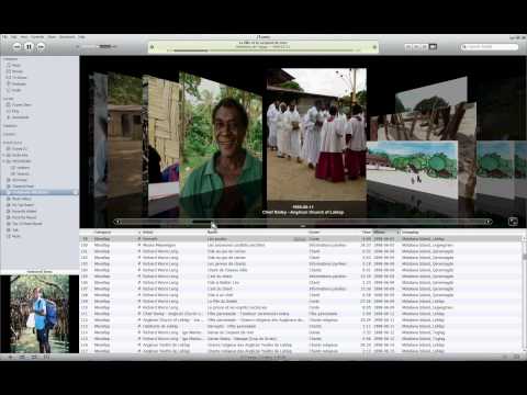 A visual interface for fieldwork archives (a demo)