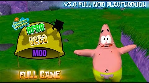 BfBB Beta Mod - 100% Full Mod Playthrough (v3.0)
