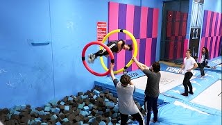 Super Trampoline Ring Challenge