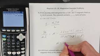 Famous Physics II: Ch 20, Magnetism Example 7 Net Worth