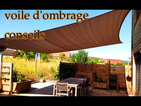 Voile d'ombrage : Comment choisir, installer et entretenir ?