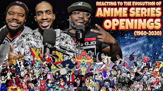 Reacting to The Evolution of Anime Series Openings (1960-2020)