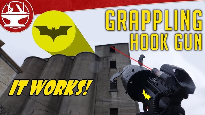 How Batman's Grappling Gun Works  PropWay Explains ft. Creality