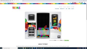 Tetris (Web) Speedrun 40 Lines Keyboard 2:17