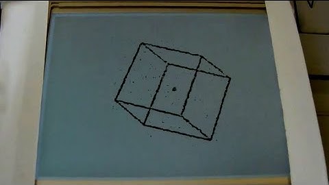 MSP430 3D Rotating Cube