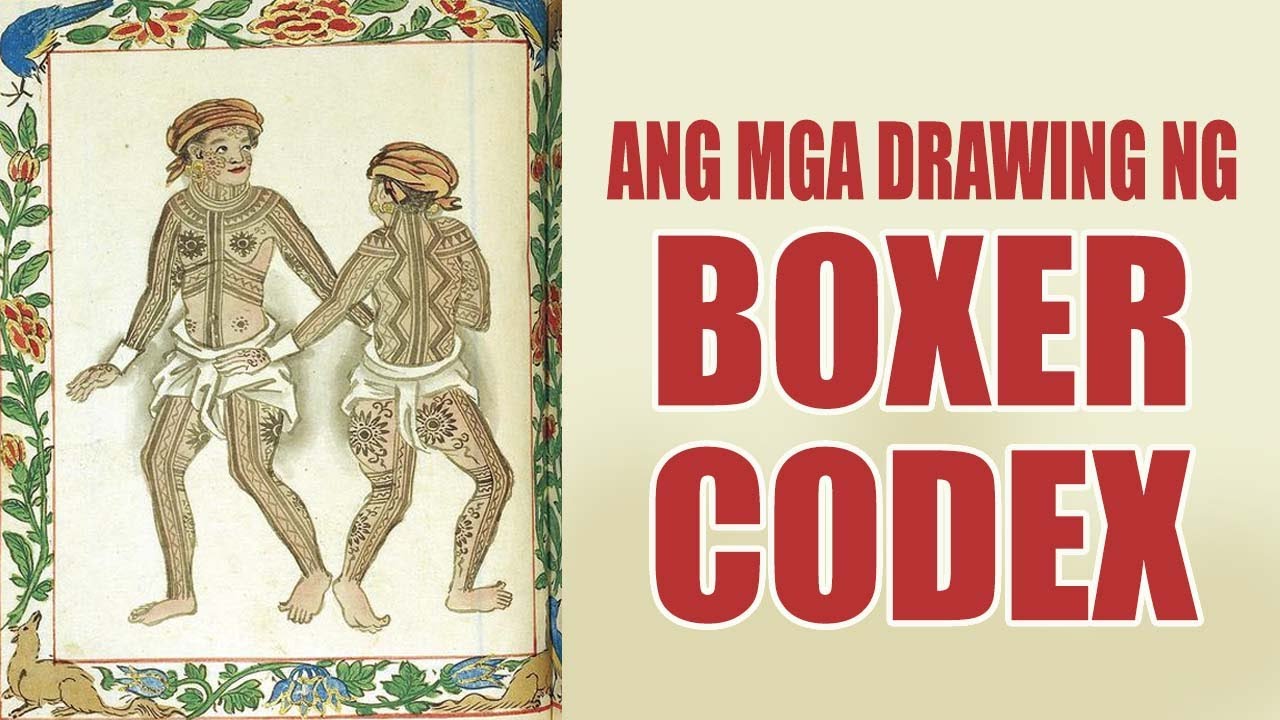 Boxers Codex Datu ANG MGA DRAWING NG BOXER CODEX - YouTube