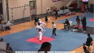 63Kg Muhammed Gokhan Nazli Vs Selcuk Sonmez (2013 Turkish Senyor Tkd Championships)