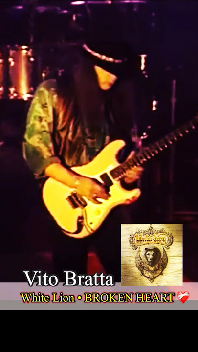 Vito Bratta • Broken💔Heart (Live) 💿 WHITE LION Album:💽Mane Attration slowrock era 90’s - 1991 🦁