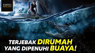 TERKEPUNG BUAYA DI RUMAH SAAT BADAI DAHSYAT - Alur Film Crawl (2019)