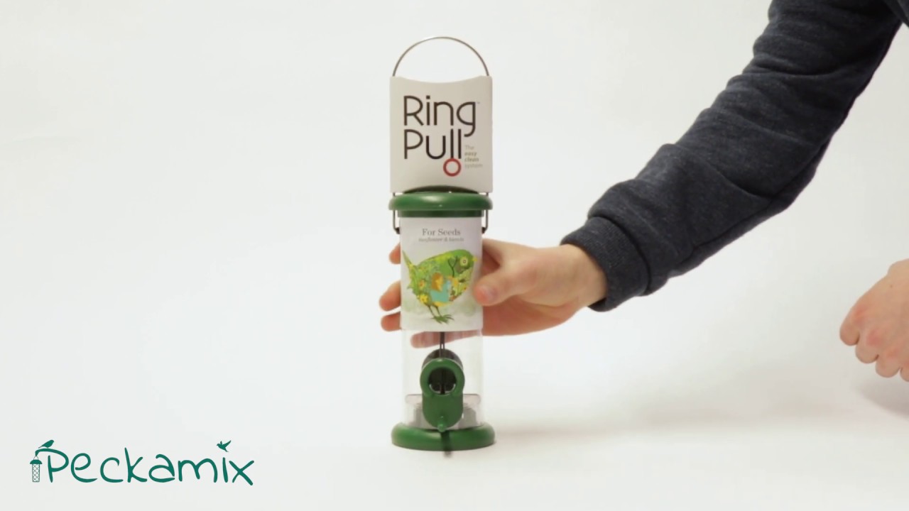 How To Dismantle A Ring Pull Bird Feeder For Cleaning Youtube