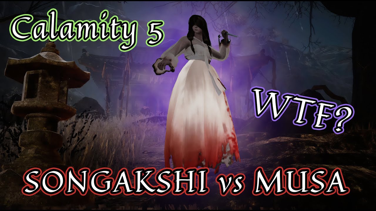 BDO Musa vs Songakshi - Calamity 5 Boss Blitz - Oneshot