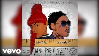 Vybz Kartel, Lolaa Smiles - Addi Right Size (Official Audio) chords
