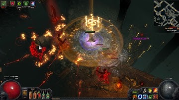 POE 2.5 Pathfinder  explosive arrow Map T14 Run